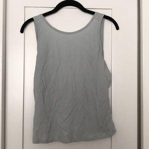 BLUE/GREY LULULEMON TANK TOP